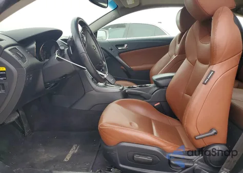 2012 Hyundai Genesis Coupe 3.8L from USA, damaged, VIN KMHHU6KH4CU078738